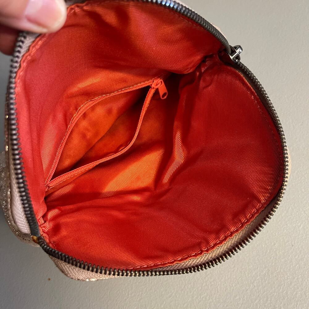 HOBO The Original Clutch Wristlet Purse Embossed Gold NWOT - Picture 6 of 8